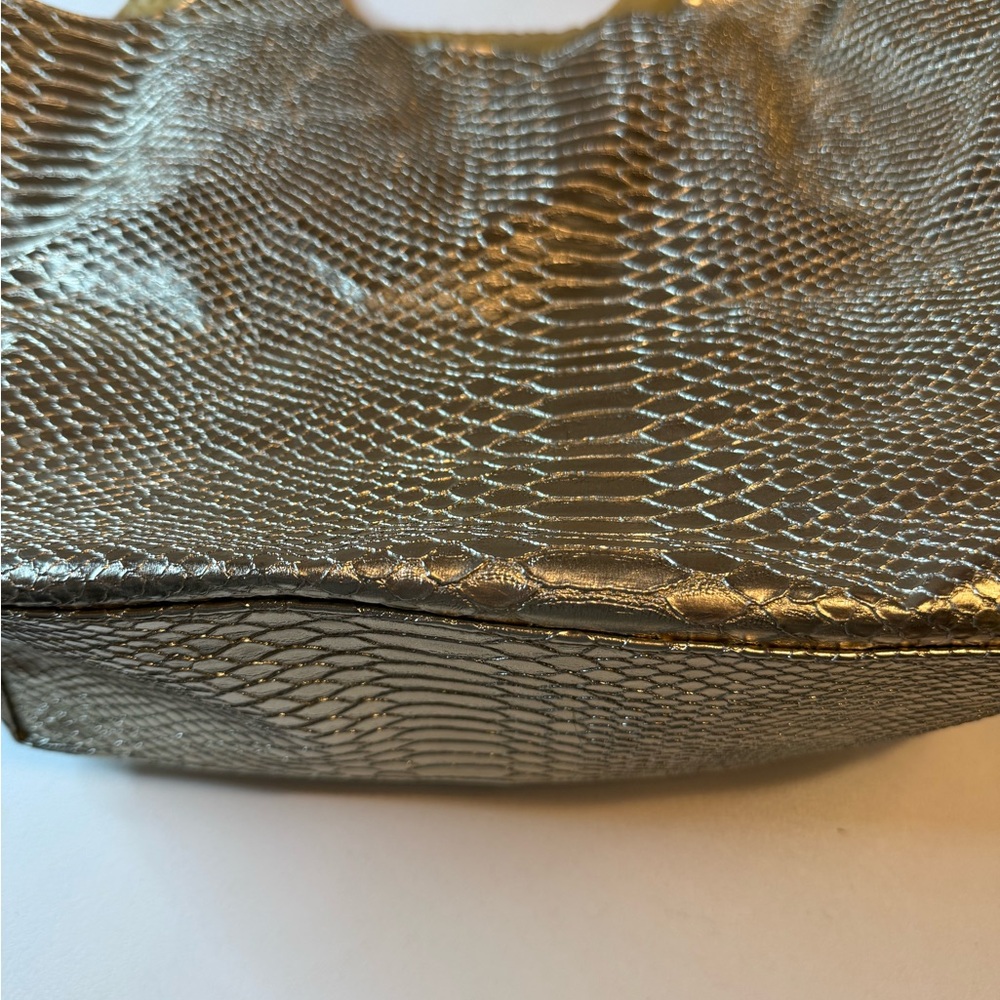 Gold Neiman Marcus Python Tote - image 2